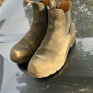 Blundstone Tan Leather Boots